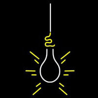 Lighting Bulb Neontábla