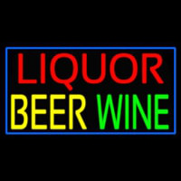Liquor Beer Wine Neontábla
