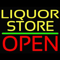 Liquor Store Open 1 Neontábla