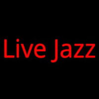 Live Jazz Neontábla