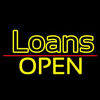 Loans Open Neontábla