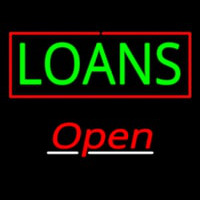 Loans Open Neontábla