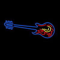 Logo Guitar Neontábla