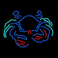 Logo Of Crab 1 Neontábla