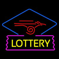 Lottery Logo Neontábla