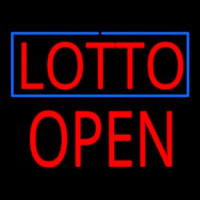 Lotto Block Open Neontábla
