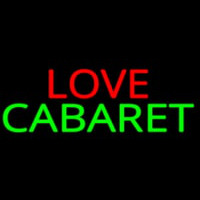 Love Cabaret Neontábla