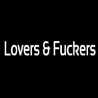 Lovers And Fuckers Neontábla