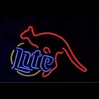 MILLER LITE KANGAROO Neontábla