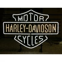 MOTOR CYCLES HARLEY-DAVIDSON Neontábla