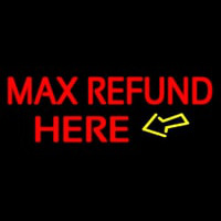 Ma  Refund Here Neontábla