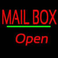 Mailbo  Open Green Line Neontábla