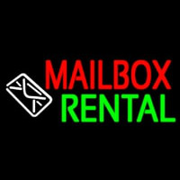 Mailbo  Rental Logo Neontábla