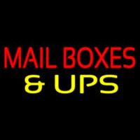 Mailbo es And Ups Neontábla
