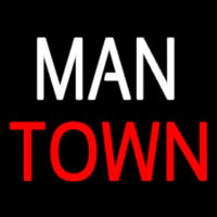 Man Town Neontábla