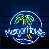 Margaritaville Bolt Nyitva Neontábla