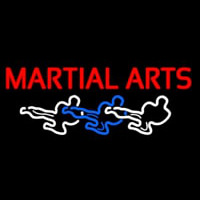 Martial Arts Neontábla