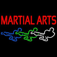 Martial Arts Neontábla