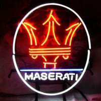 Maserati European Auto Sör Kocsma Neontábla