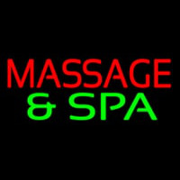 Massage And Spa Neontábla