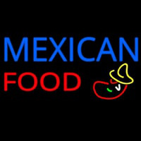 Me ican Food Logo Neontábla