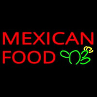 Me ican Food Logo Neontábla