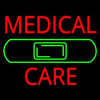 Medical Care Band Aid Neontábla
