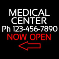 Medical Center Now Open Neontábla