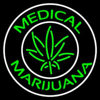 Medical Cross Marijuana Neontábla