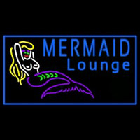 Mermaid Lounge Neontábla