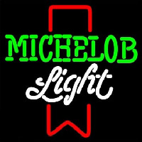 Michelob Light Red Ribbon Neontábla