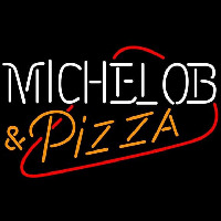 Michelob Pizza Beer Sign Neontábla