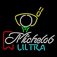 Michelob Ultra Red Ribbon PGA Golf Neontábla