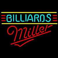 Miller Billiards Te t Borders Pool Beer Sign Neontábla
