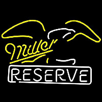 Miller Eagle Reserve Beer Sign Neontábla