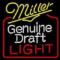 Miller Genuine Draft Golden Gate Bridge Wide Neontábla