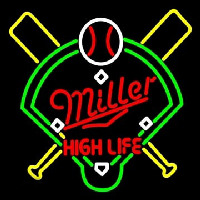Miller High Life Baseball Neontábla