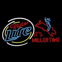 Miller Lite Bullrider Neontábla