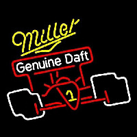 Miller Race Car Beer Sign Neontábla