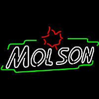 Molson Double Stroke Maple Neontábla