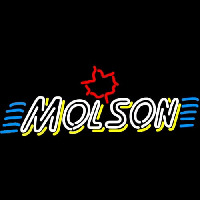 Molson Double Stroke Marquee Neontábla