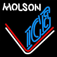Molson Ice Hockey Neontábla