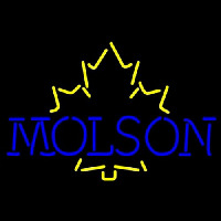 Molson Yellow Maple Leaf Neontábla