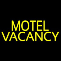 Motel Vacancy Neontábla