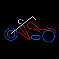 Motorcycle Logo Neontábla