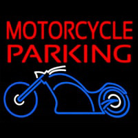 Motorcycle Parking Neontábla
