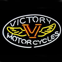 Motorcycles Victory Bolt Nyitva Neontábla