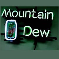 Mountain Dew Soda Sör Kocsma Neontábla