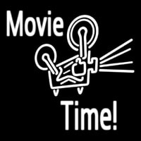 Movie Time Neontábla