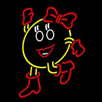 Ms Pac Man Neontábla
